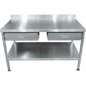 kryptomax stainless steel processing table front