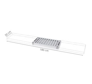 polclap aluplast allvanyhoz 30 cm es melyseggel 1800x300 mm bre183