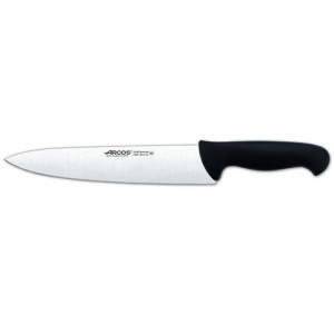 2900 szakacskes fekete markolatu 25 cm ARC292225