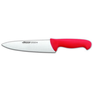 2900 szakacskes piros markolatu 20 cm ARC292122