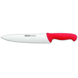 2900 szakacskes piros markolatu 25 cm ARC292222
