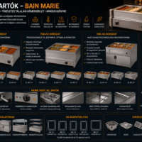 Melegentartók - Bain Marie