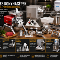 Egyetemes konyhagépek és segédgépei