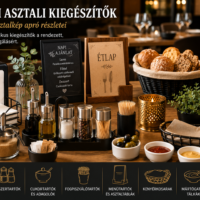 Éttermi asztali kiegészítők
