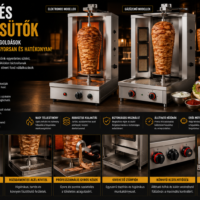 Gyros- és Kebab sütők