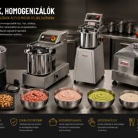 Kutterek és homogenizálók