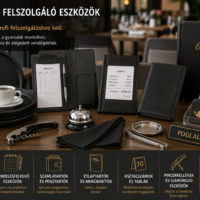 Pincér- és felszolgáló eszközök