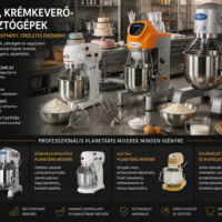 Habverő-krémkeverő-dagasztó gépek