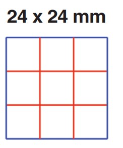 Precicut 24x24mm