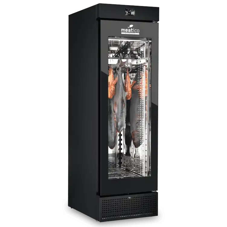 meatico fish 400 black glass