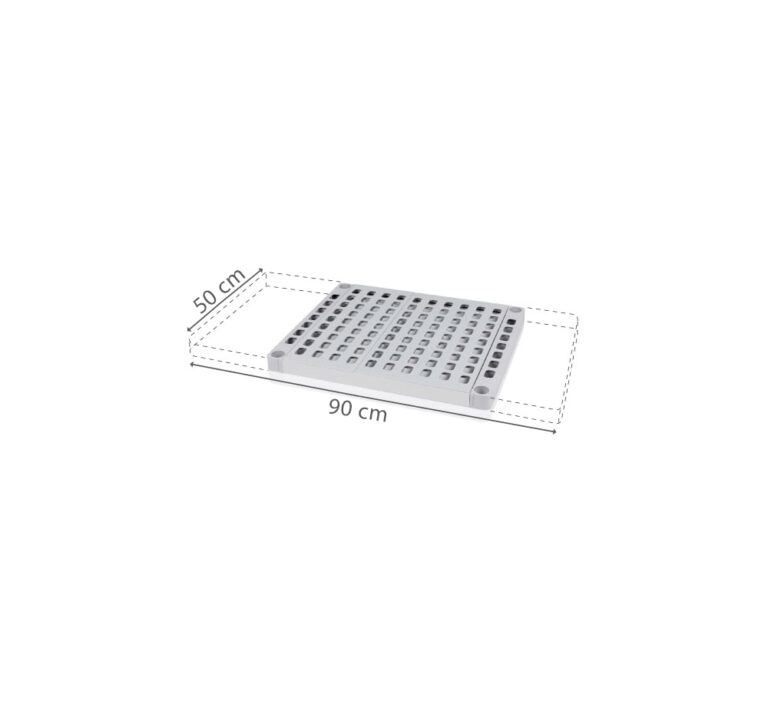 polclap aluplast allvanyhoz 50 cm es melyseggel 900x500 mm