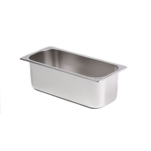rozsdamentes fagylalttegely 360x165x115 mm sfa361612