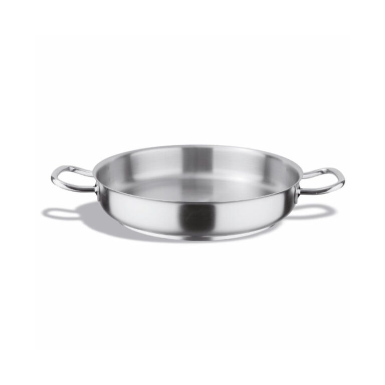 rozsdamentes serpenyo ket fullel inox pro atmero 60 cm mag 10 cm 28 literes PU205060